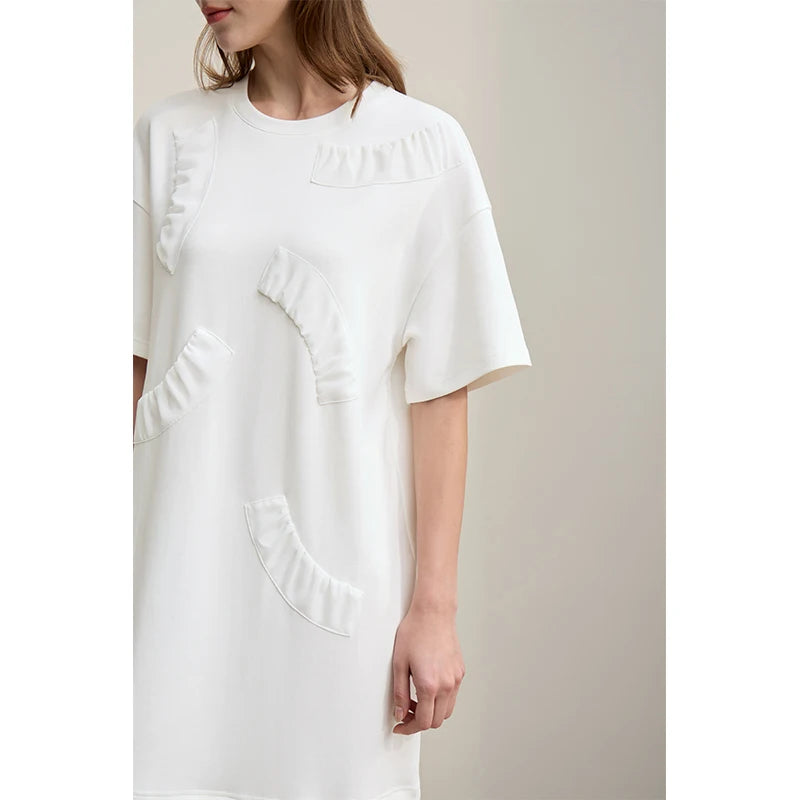 Kessoro Women's Casual Patchwork Dress — view 5