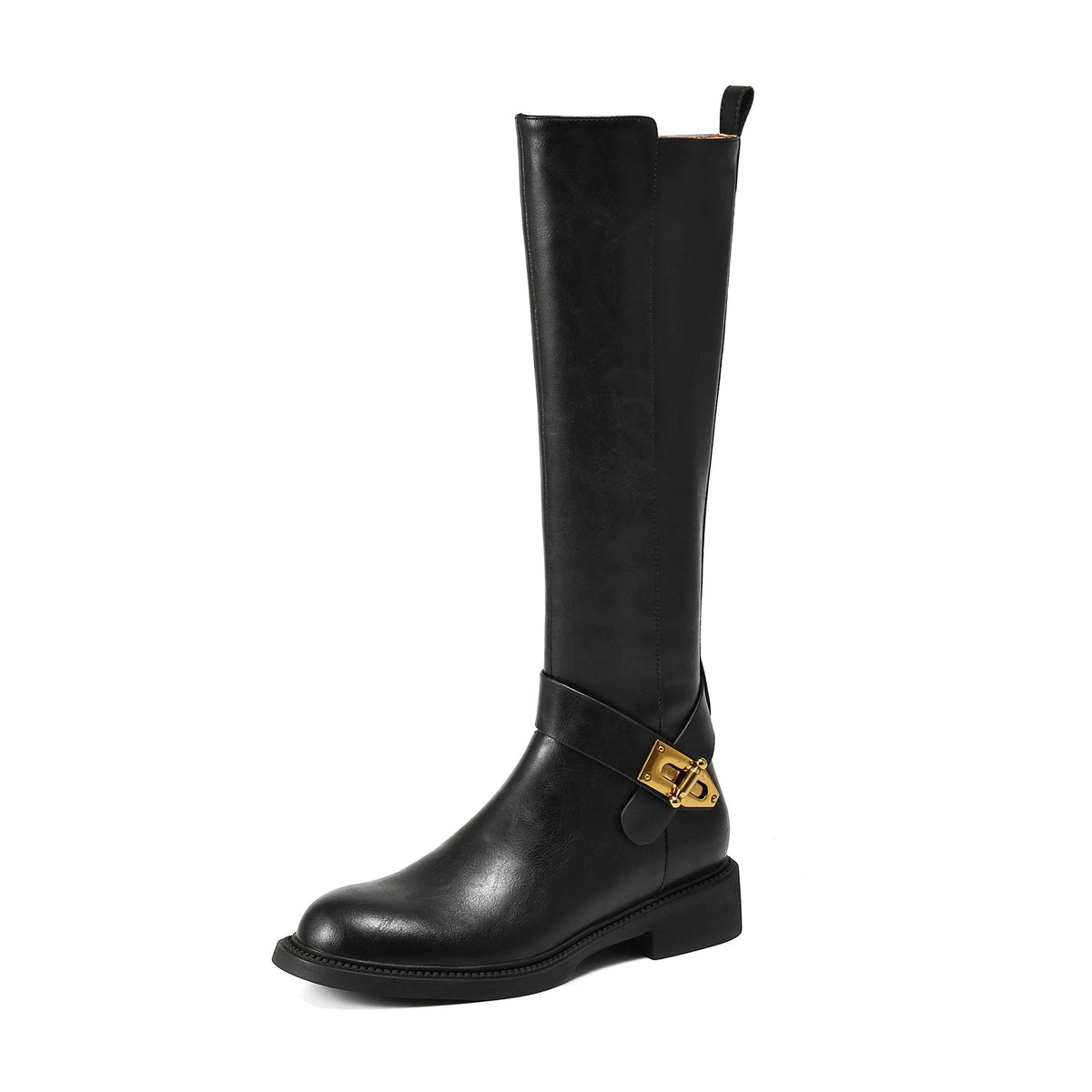 Kessoro Women's Warm Retro Leather Boots — view 3