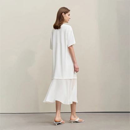 Kessoro Women's Casual Patchwork Dress — view 3