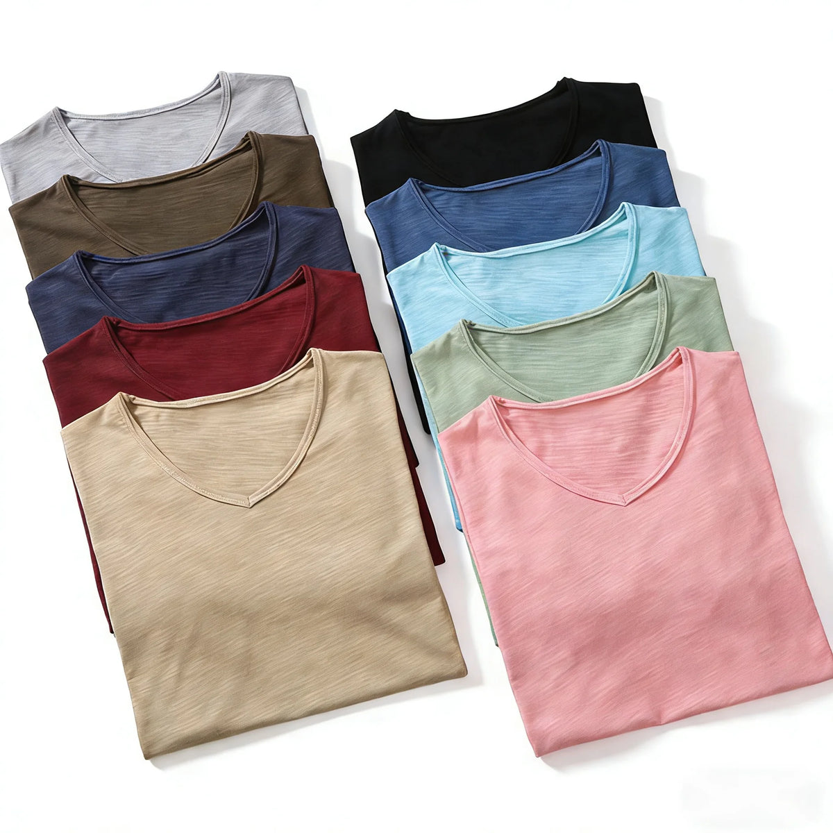 Kessoro Men's Short-Sleeve Cotton Jersey T-Shirt — view 5