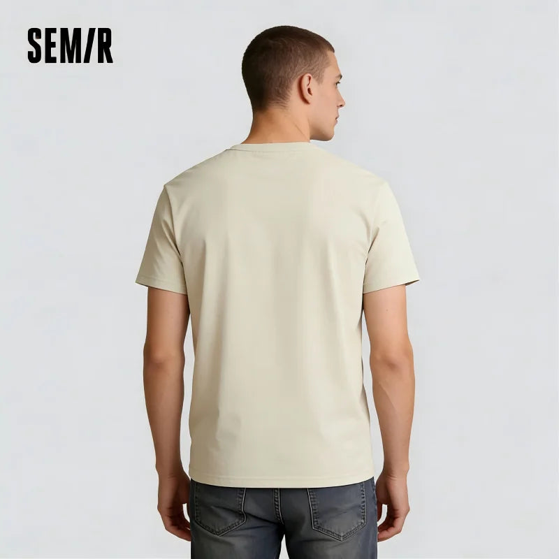 Kessoro Men's Everyday Short-Sleeve Cotton T-Shirt — view 3