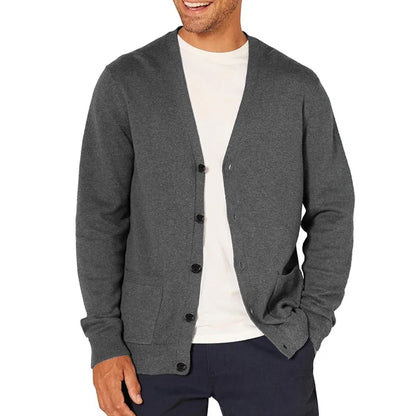 Kessoro Men's Oversized Lightweight Wool Sweater — view 11