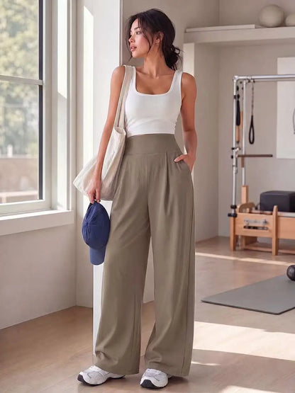 Kessoro Women's Straight Casual Pants — view 11