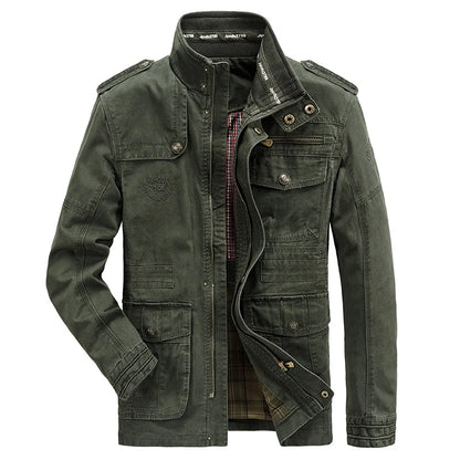 Kessoro Men's Business Casual Cotton Jacket — view 3