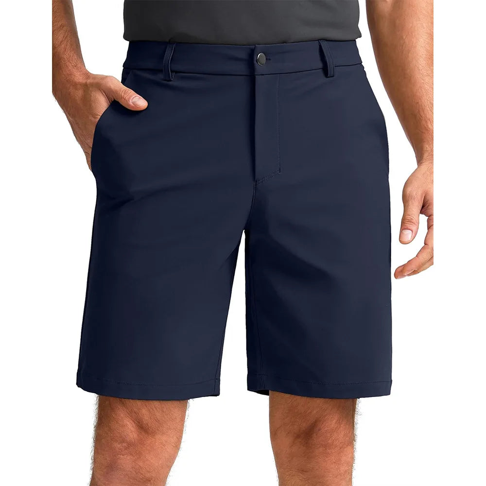 Kessoro Men's Business Casual Shorts — view 10