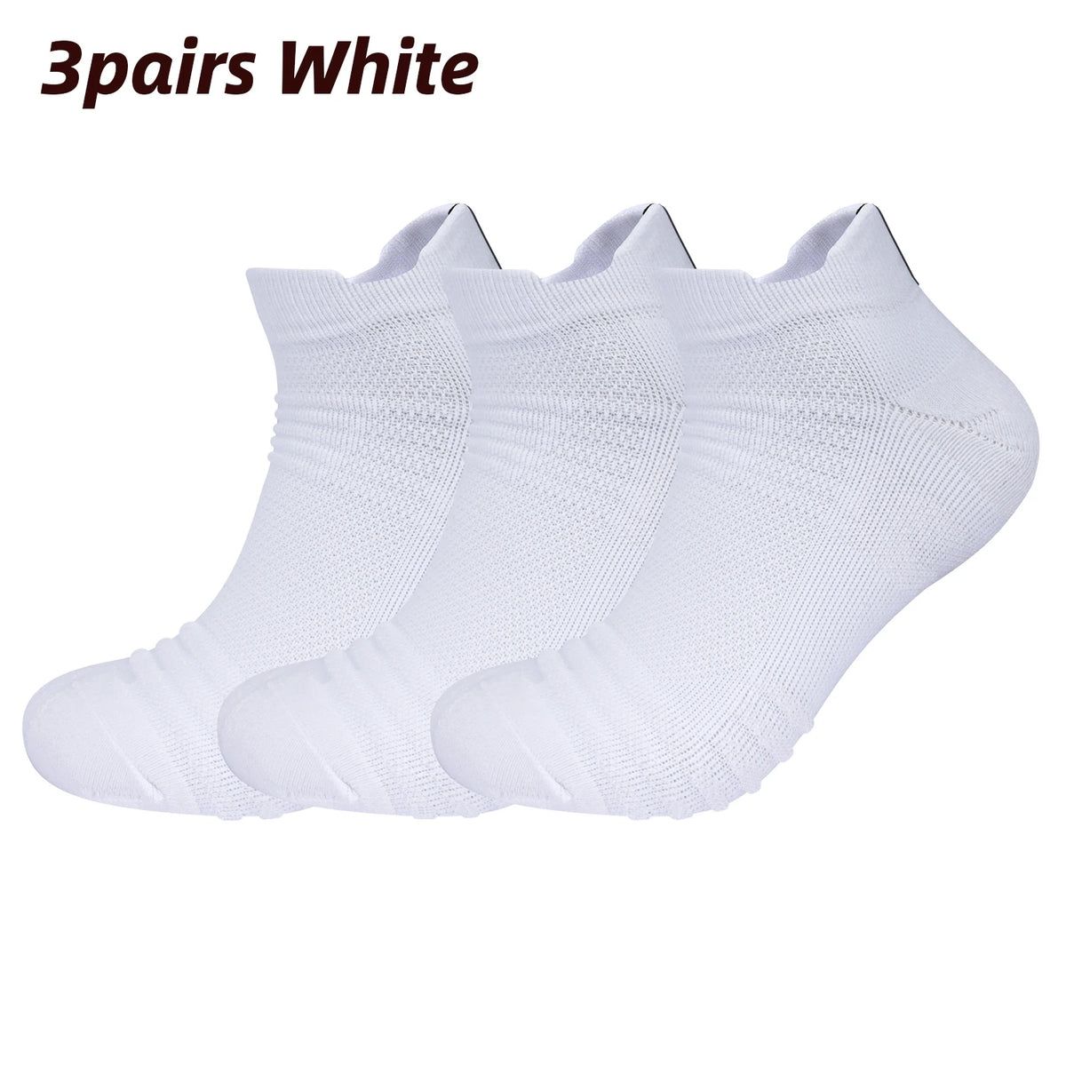 Kessoro Men's Cotton Blend Crew Socks 3-Pack — view 10