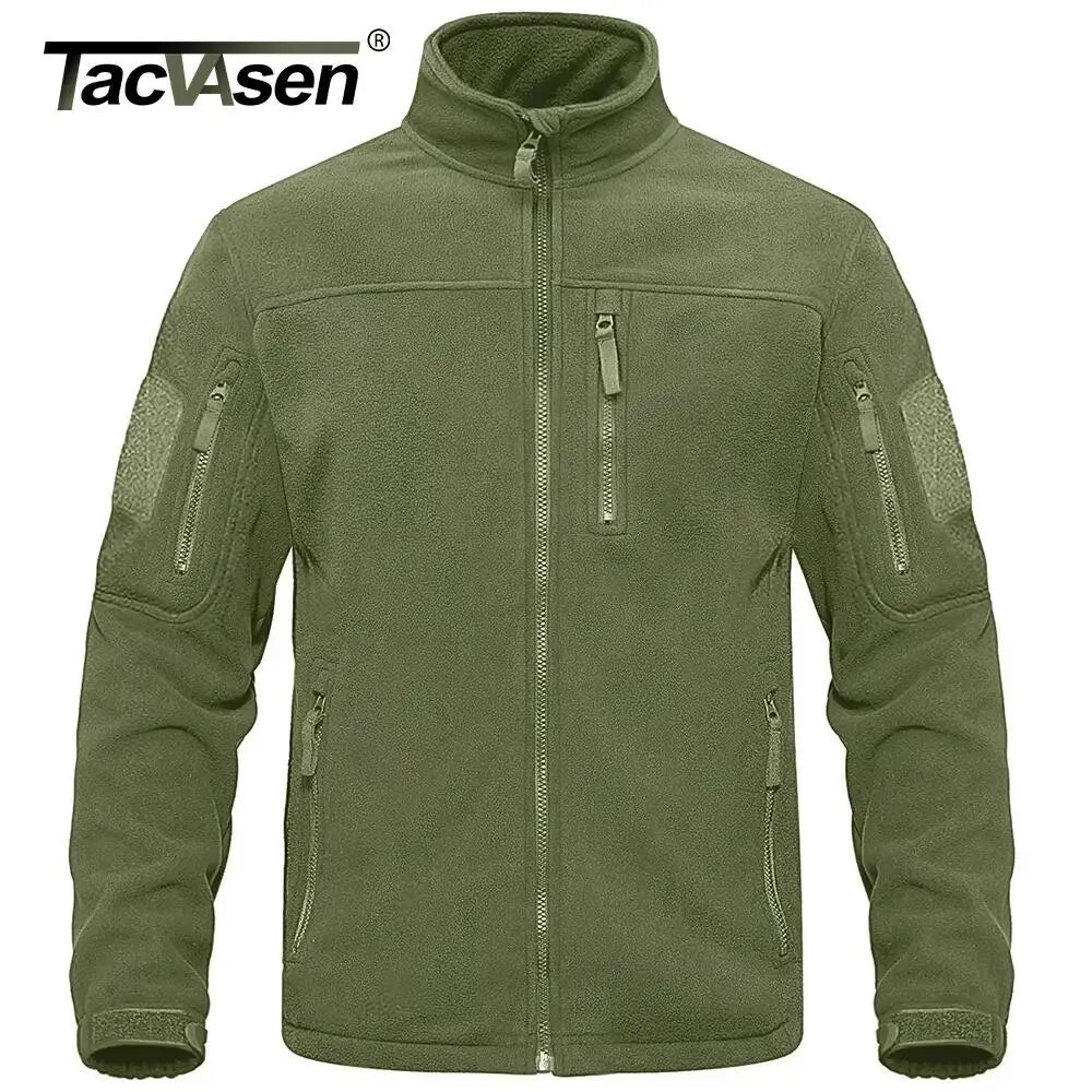 Kessoro Men's Zip-Up Thermal Fleece Hiking Jacket — view 2