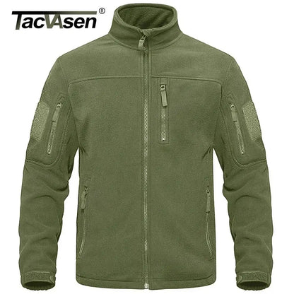 Kessoro Men's Zip-Up Thermal Fleece Hiking Jacket — view 2