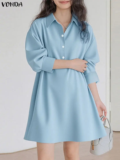 Kessoro Women's Casual Solid Robe — view 3