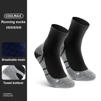 Kessoro Men's Breathable Cotton Blend Crew Socks — view 11
