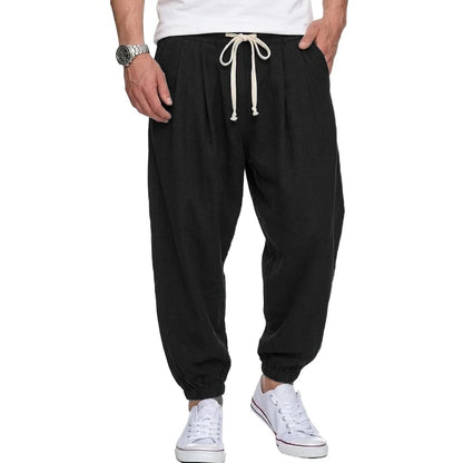 Kessoro Men's Straight-Leg Cotton Chino Trousers — view 6
