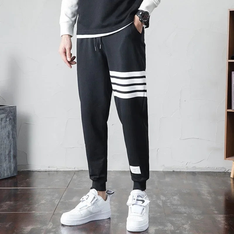 Kessoro Men's Relaxed-Fit Cotton Lounge Sweatpants — view 2