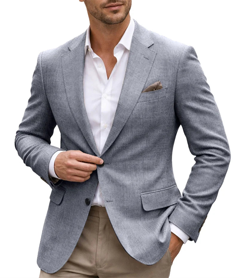Kessoro Men's Slim-Fit Casual Blazer — view 10