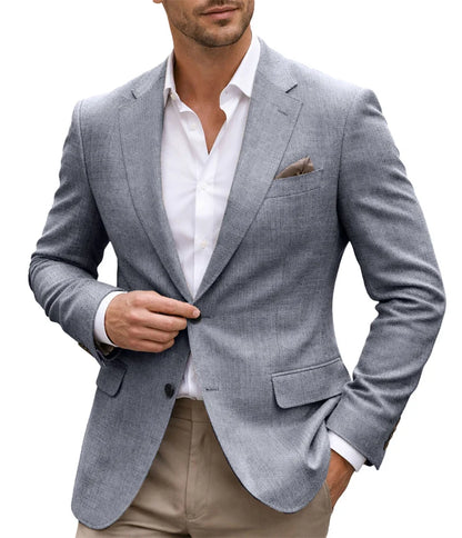 Kessoro Men's Slim-Fit Casual Blazer — view 10