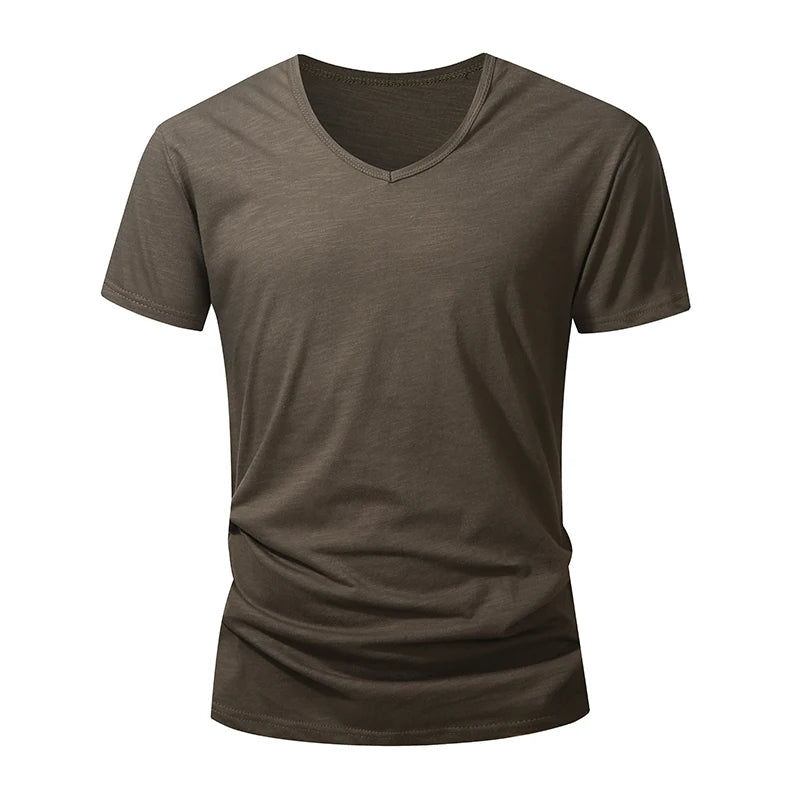 Kessoro Men's Short-Sleeve Cotton Jersey T-Shirt — view 8