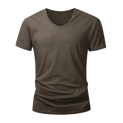 Kessoro Men's Short-Sleeve Cotton Jersey T-Shirt — view 8