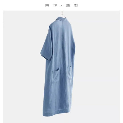 Kessoro Women's Casual Linen Dress — view 3