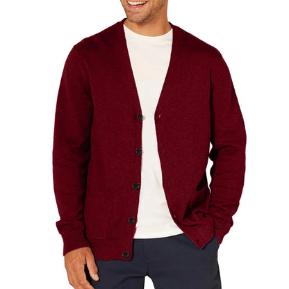 Kessoro Men's Oversized Lightweight Wool Sweater — view 8