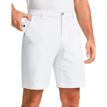 Kessoro Men's Business Casual Shorts — view 9