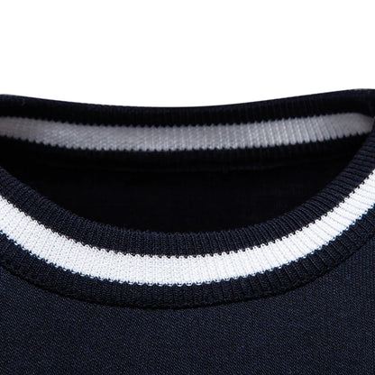 Kessoro Men's Stretch Casual Knit Pullover — view 5