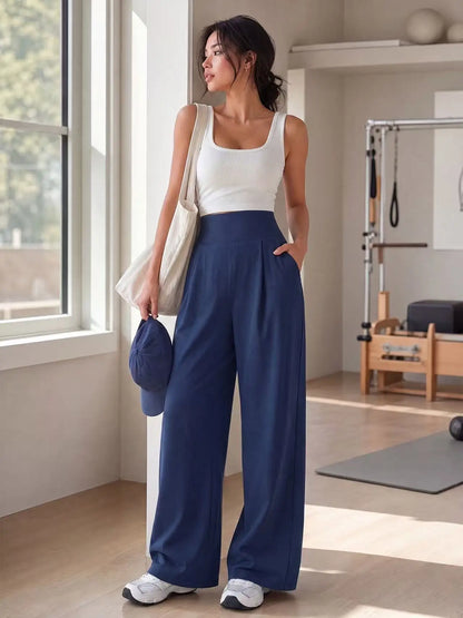 Kessoro Women's Straight Casual Pants — view 9