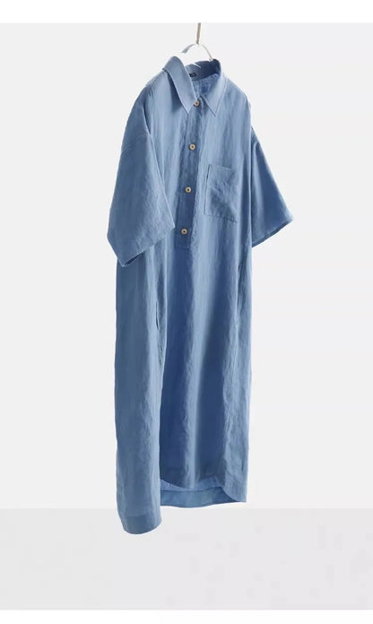 Kessoro Women's Casual Linen Dress — view 9