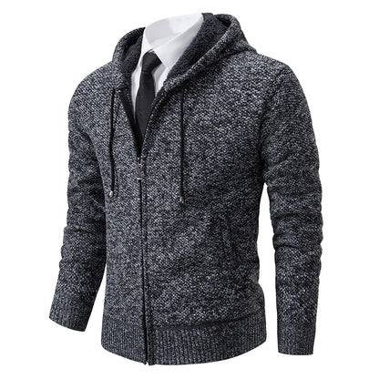 Kessoro Men's Warm Fleece Cardigan — view 12