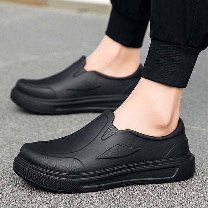 Kessoro Men's Slip-Resistant Kitchen Work Clogs — view 3