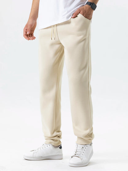 Kessoro Men's Tapered Fleece Jogger Sweatpants — view 4