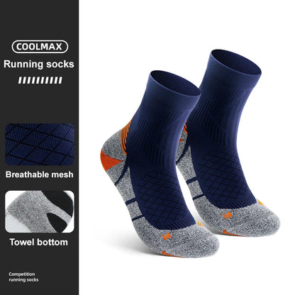 Kessoro Men's Breathable Cotton Blend Crew Socks — view 9