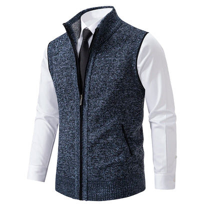 Kessoro Men's Knitted Solid Knit Sweater — view 6