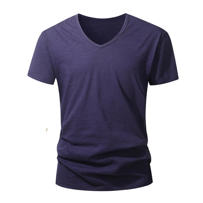 Kessoro Men's Short-Sleeve Cotton Jersey T-Shirt — view 10