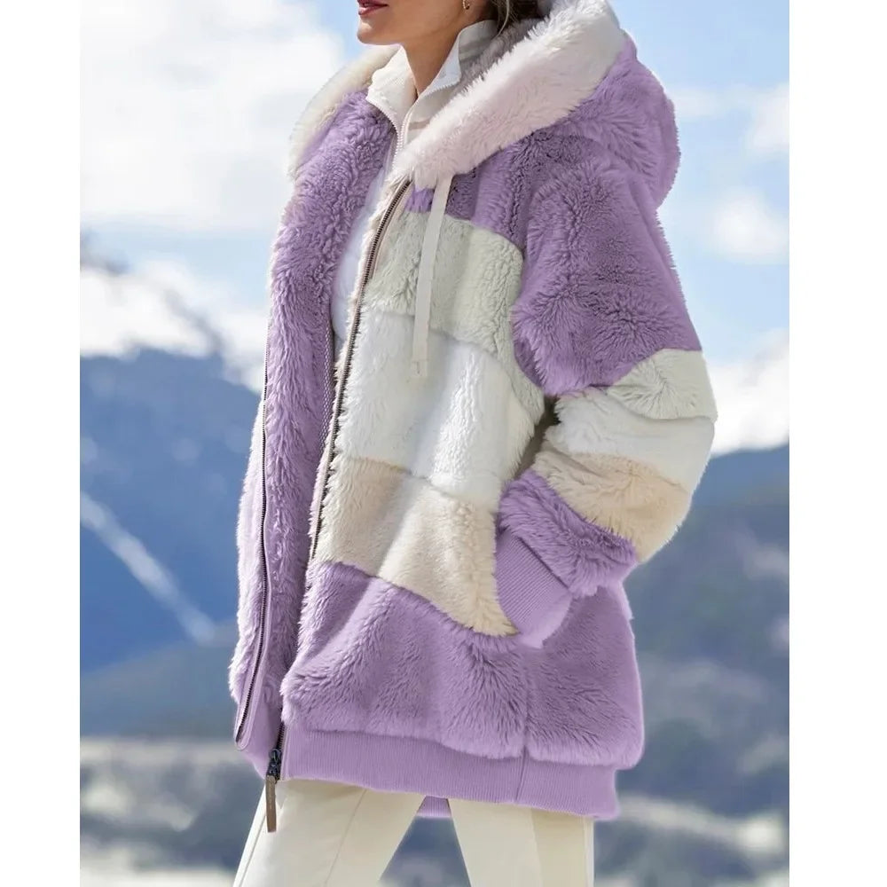 Kessoro Women's Hooded Cashmere Jacket — view 6