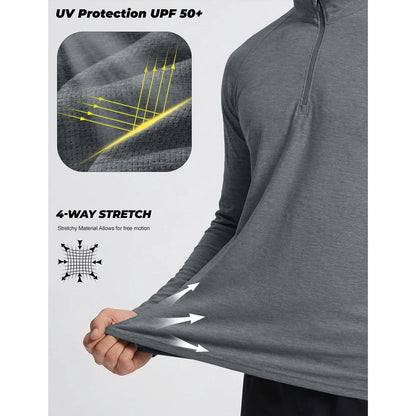 Kessoro Men's Lightweight Long-Sleeve Pullover — view 4