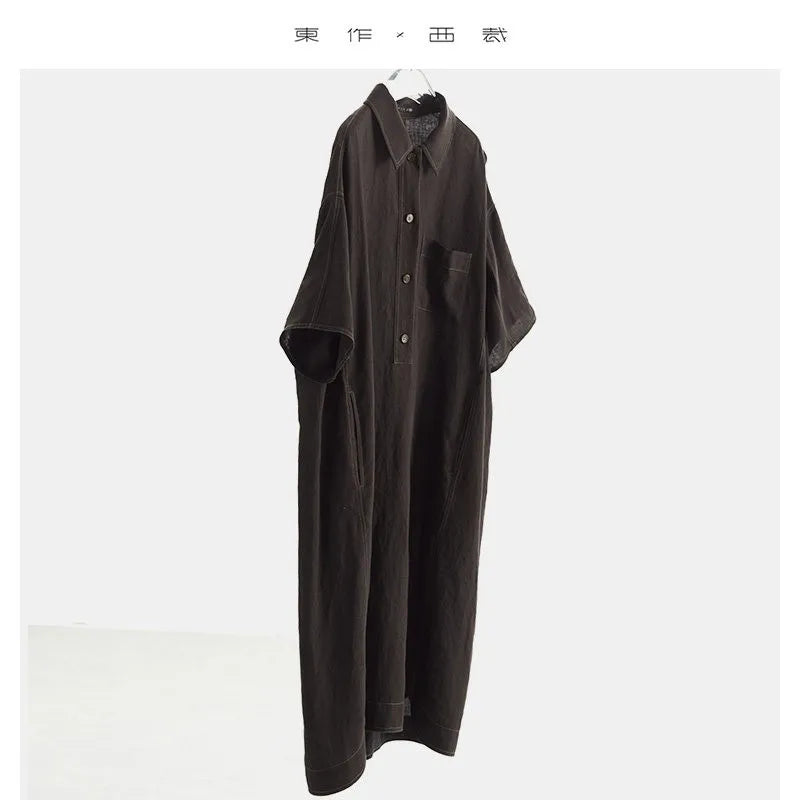 Kessoro Women's Casual Linen Dress — view 6