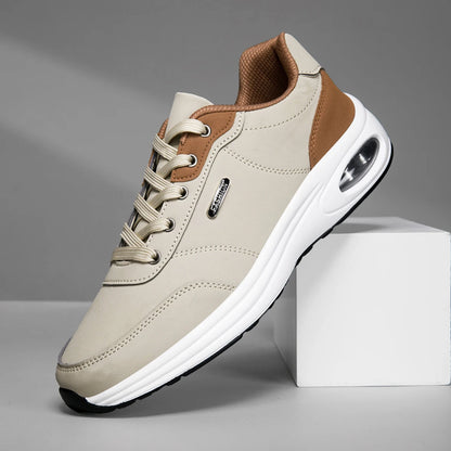 Kessoro Men's Waterproof Casual Leather Shoes — view 2