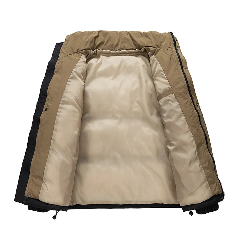 Kessoro Men's Windproof Warm Cotton Jacket — view 6