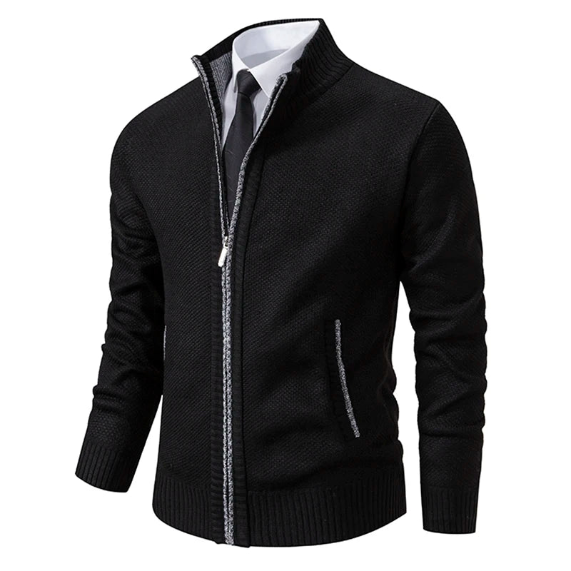 Kessoro Men's Warm Fleece Cardigan — view 6