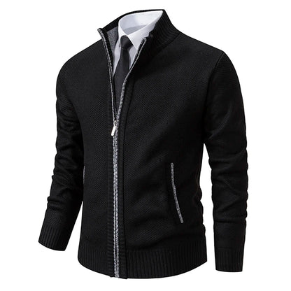 Kessoro Men's Warm Fleece Cardigan — view 6