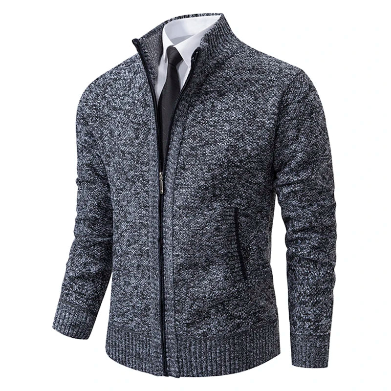 Kessoro Men's Warm Fleece Cardigan — view 8