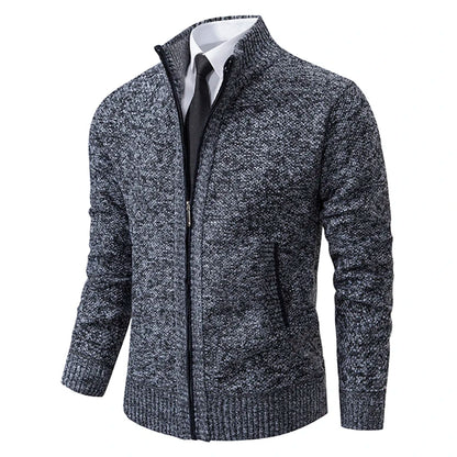 Kessoro Men's Warm Fleece Cardigan — view 8