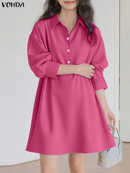 Kessoro Women's Casual Solid Robe — view 2
