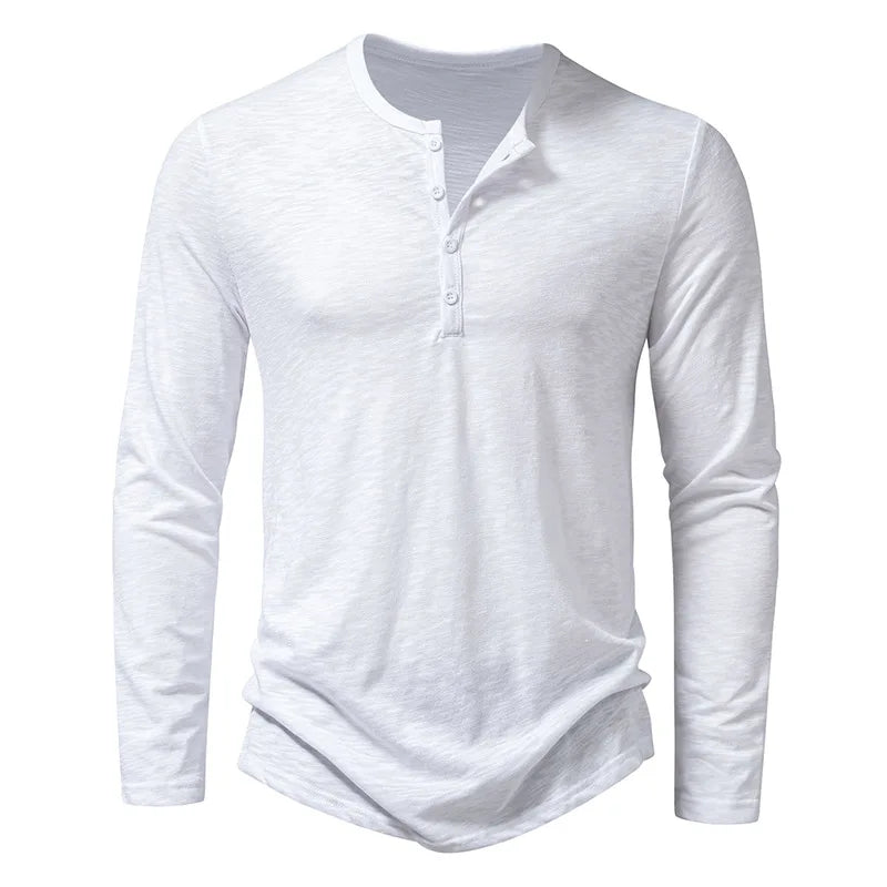 Kessoro Men's Casual Solid Cotton T-Shirt — view 8