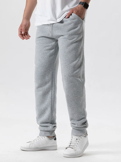Kessoro Men's Tapered Fleece Jogger Sweatpants — view 6