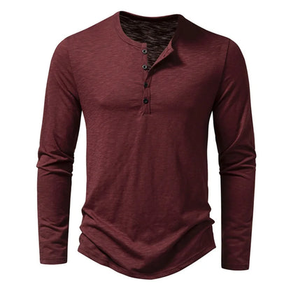Kessoro Men's Casual Solid Cotton T-Shirt — view 6