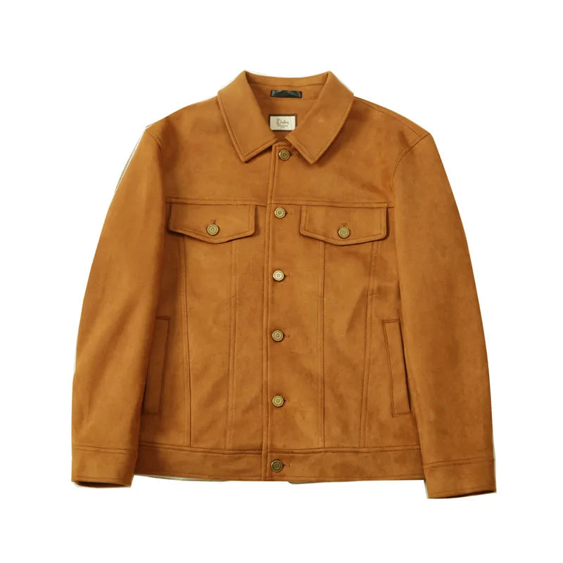 Kessoro Men's Solid Velvet Jacket — view 4