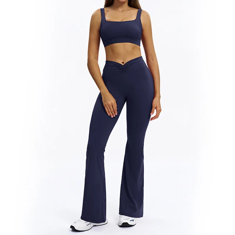 Women's long-sleeve 2-piece set, colour range overview
