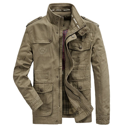 Kessoro Men's Business Casual Cotton Jacket — view 2
