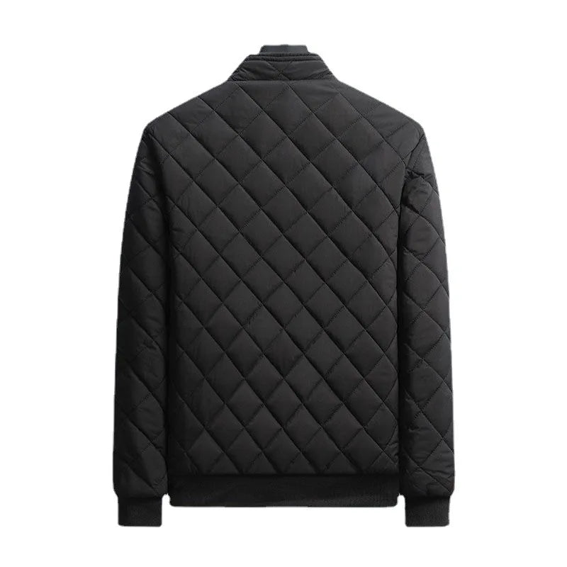 Kessoro Men's Slim-Fit Fleece Bomber Jacket — view 4