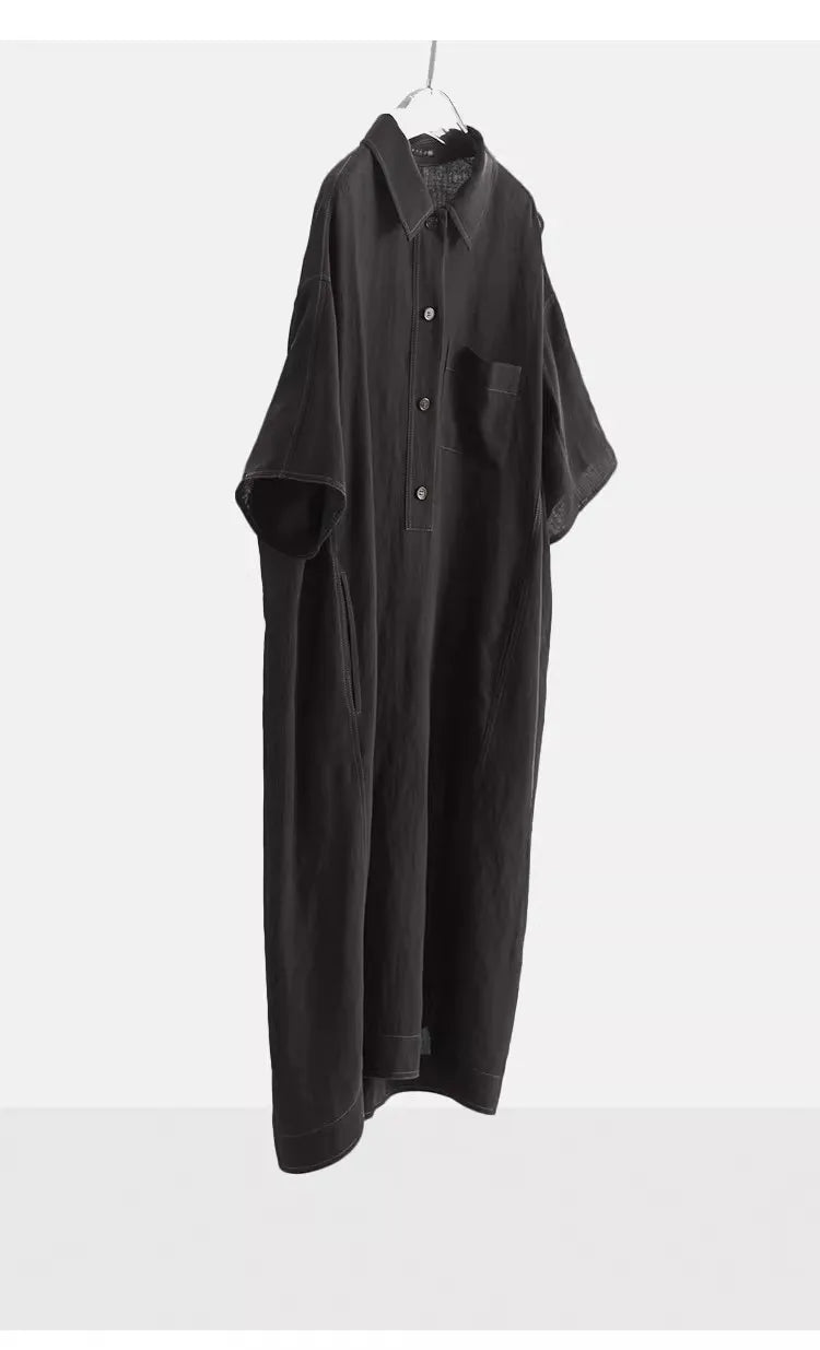 Kessoro Women's Casual Linen Dress — view 8